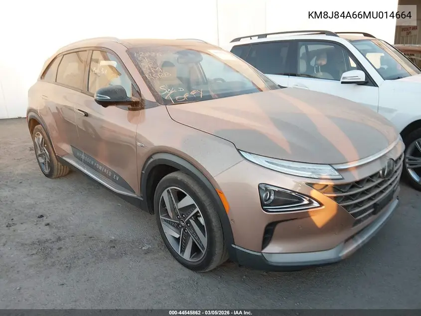 KM8J84A66MU014664 2021 Hyundai Nexo Limited