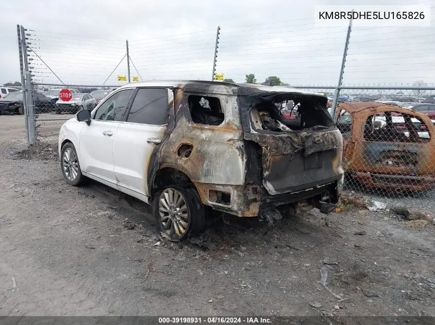 KM8R5DHE5LU165826 2020 Hyundai Palisade Limited