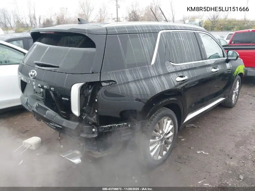 KM8R5DHE5LU151666 2020 Hyundai Palisade Limited