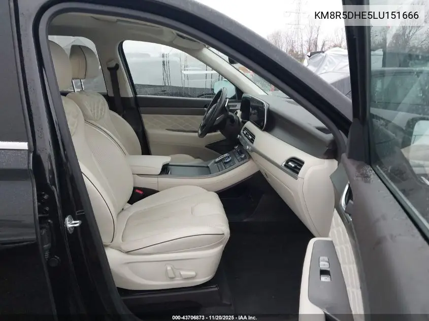 KM8R5DHE5LU151666 2020 Hyundai Palisade Limited