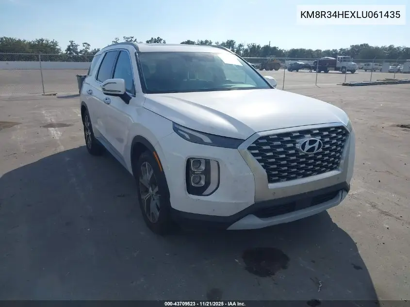 KM8R34HEXLU061435 2020 Hyundai Palisade Sel