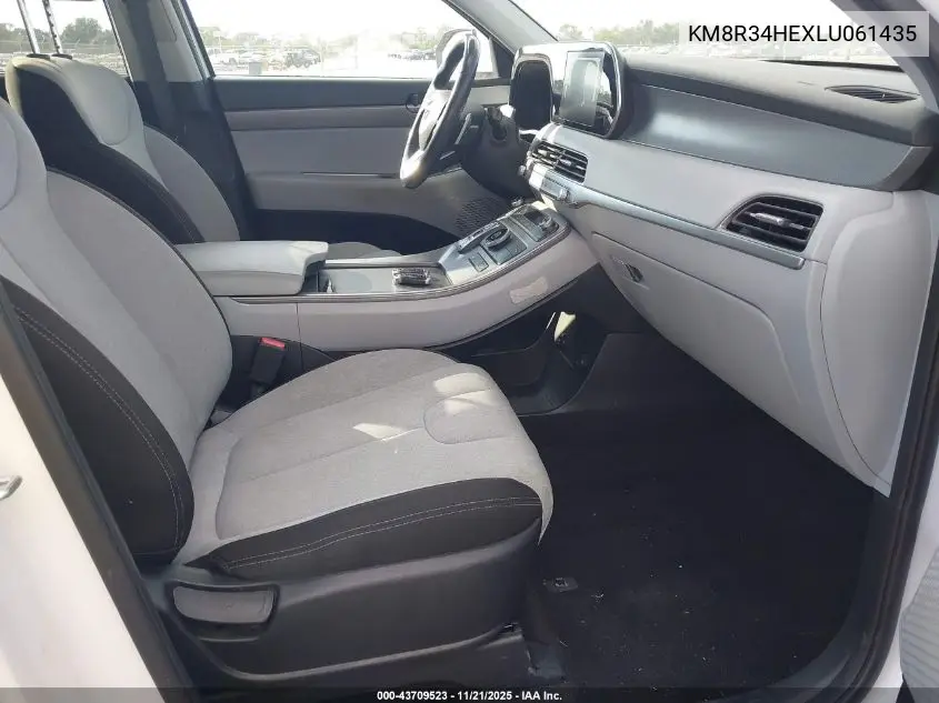 KM8R34HEXLU061435 2020 Hyundai Palisade Sel