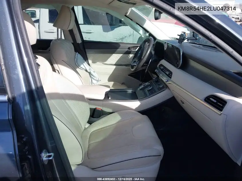 KM8R54HE2LU047314 2020 Hyundai Palisade Limited