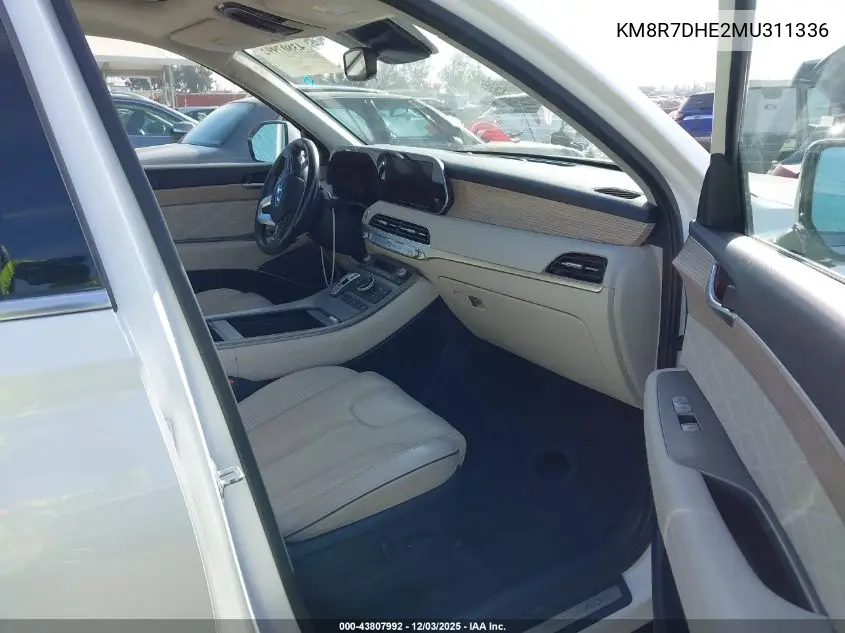 KM8R7DHE2MU311336 2021 Hyundai Palisade Calligraphy