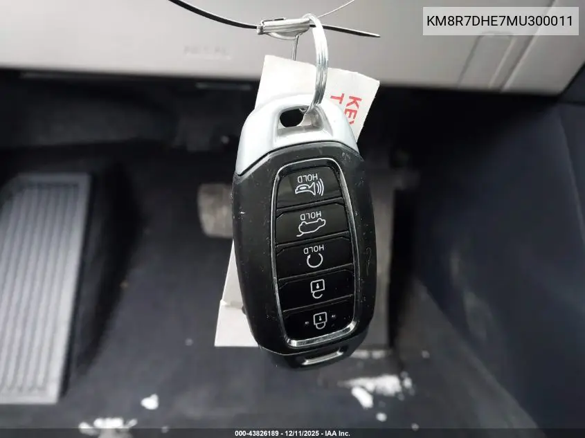 KM8R7DHE7MU300011 2021 Hyundai Palisade Calligraphy