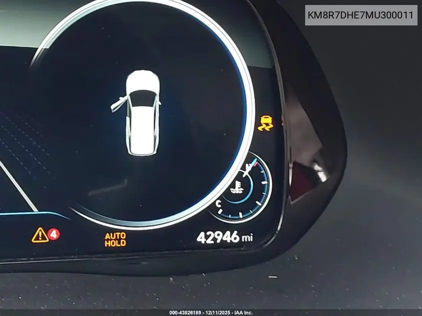 KM8R7DHE7MU300011 2021 Hyundai Palisade Calligraphy