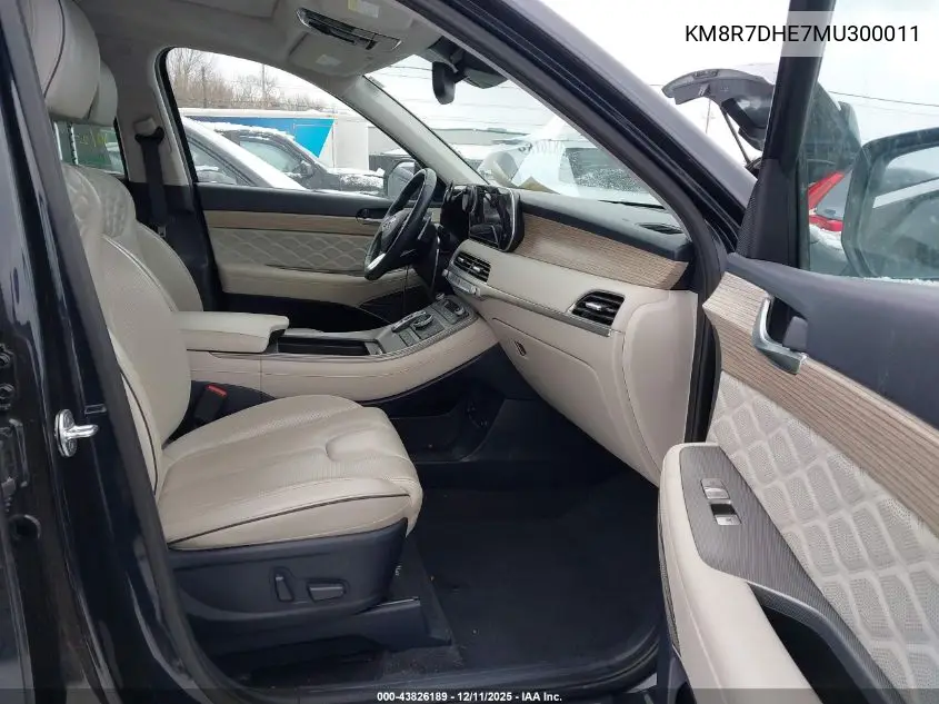 KM8R7DHE7MU300011 2021 Hyundai Palisade Calligraphy