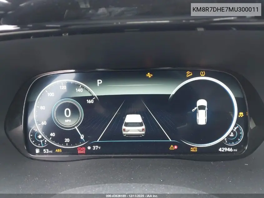 KM8R7DHE7MU300011 2021 Hyundai Palisade Calligraphy