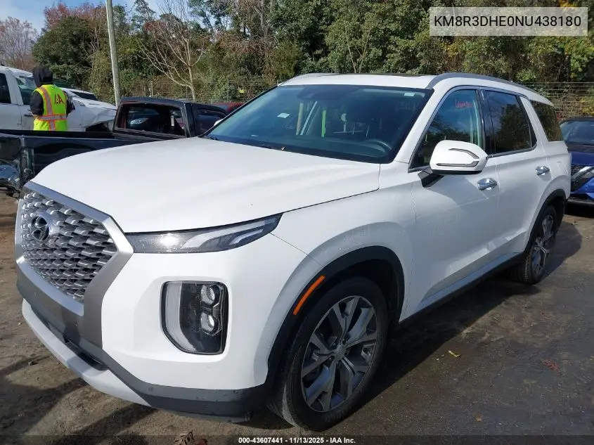 KM8R3DHE0NU438180 2022 Hyundai Palisade Sel