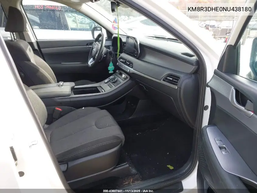 KM8R3DHE0NU438180 2022 Hyundai Palisade Sel