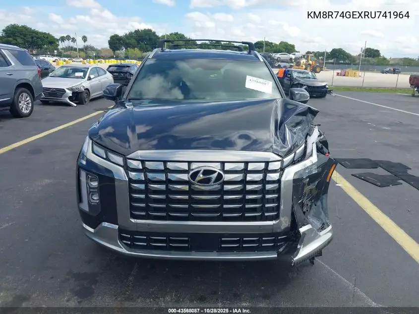 KM8R74GEXRU741964 2024 Hyundai Palisade Calligraphy