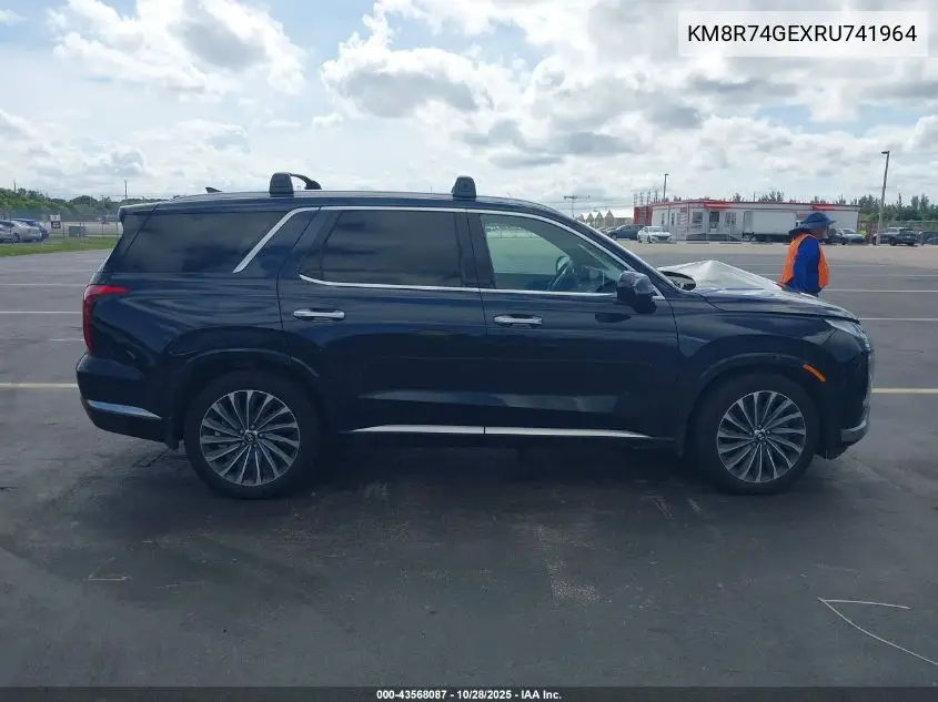 KM8R74GEXRU741964 2024 Hyundai Palisade Calligraphy