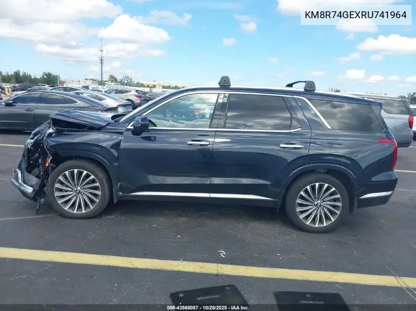 KM8R74GEXRU741964 2024 Hyundai Palisade Calligraphy