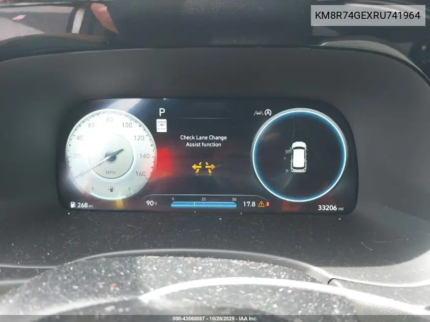 KM8R74GEXRU741964 2024 Hyundai Palisade Calligraphy