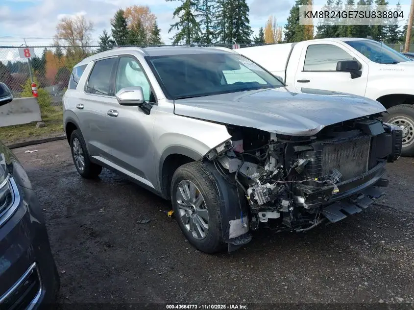 KM8R24GE7SU838804 2025 Hyundai Palisade Sel