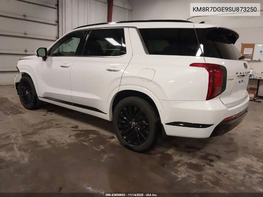 KM8R7DGE9SU873250 2025 Hyundai Palisade Calligraphy Night Edition