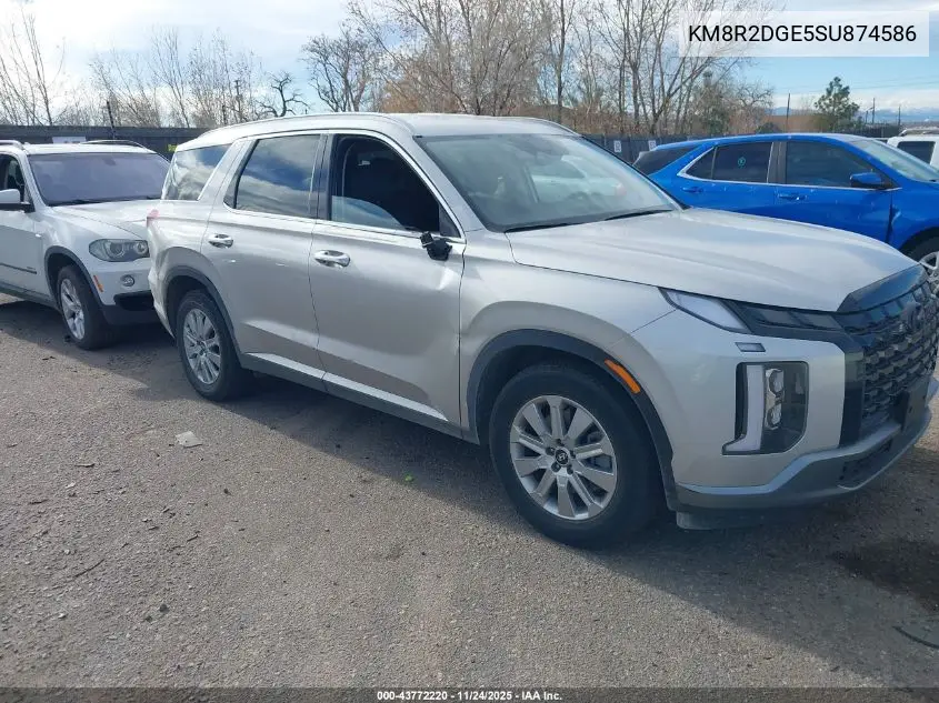 KM8R2DGE5SU874586 2025 Hyundai Palisade Sel