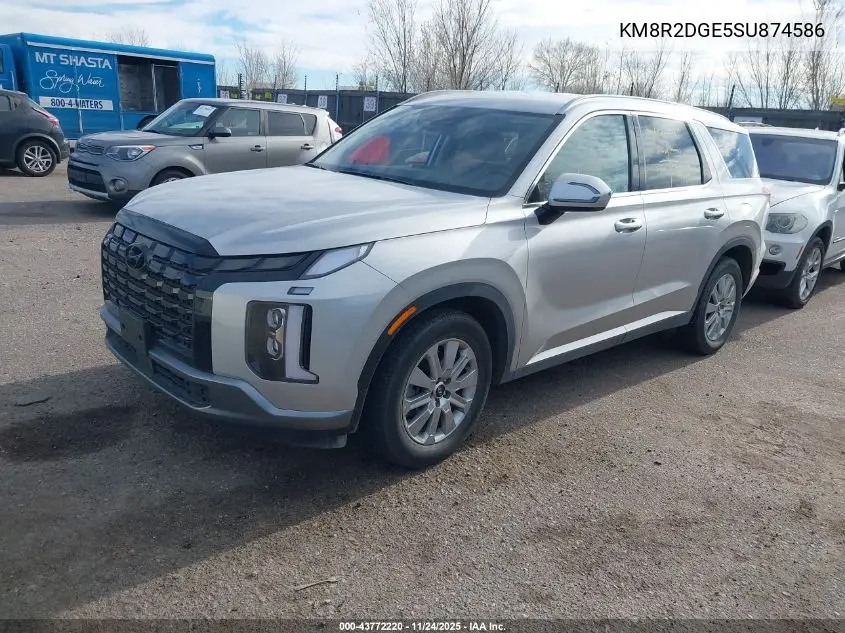 KM8R2DGE5SU874586 2025 Hyundai Palisade Sel