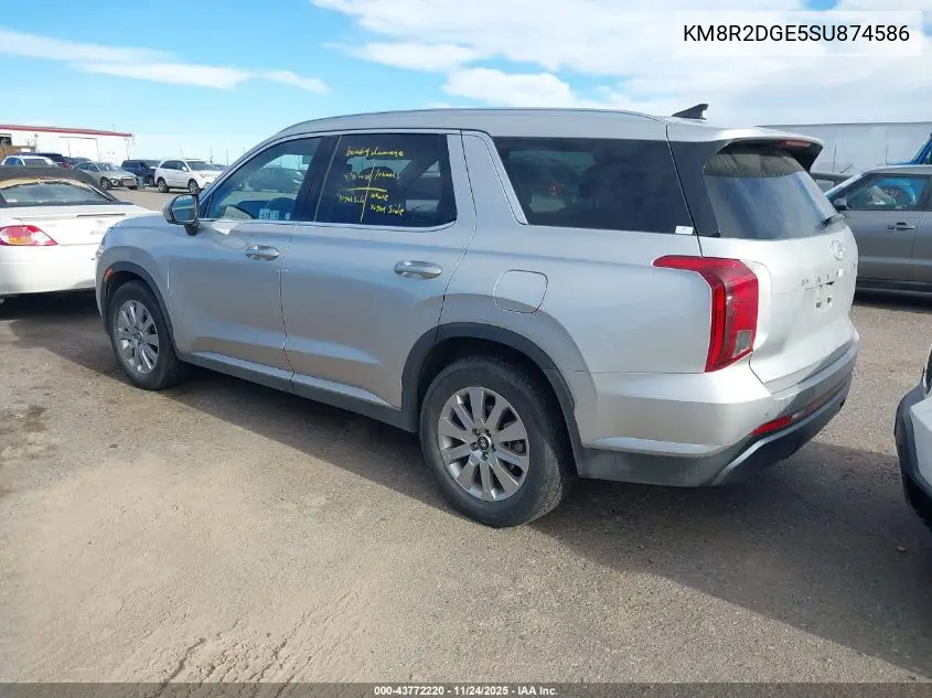 KM8R2DGE5SU874586 2025 Hyundai Palisade Sel