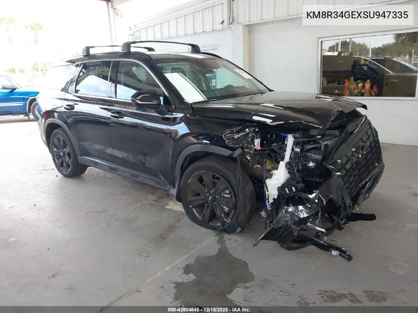 KM8R34GEXSU947335 2025 Hyundai Palisade Xrt