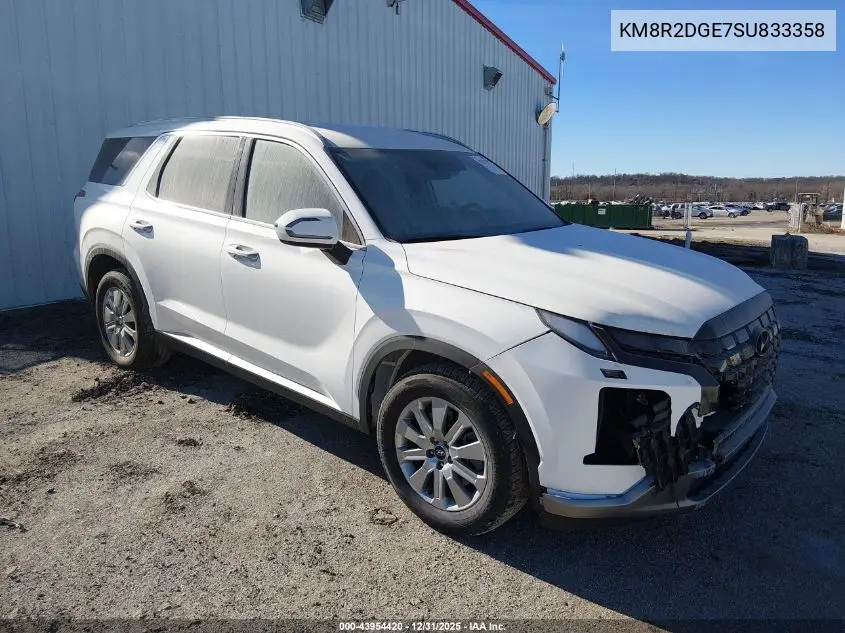 KM8R2DGE7SU833358 2025 Hyundai Palisade Sel