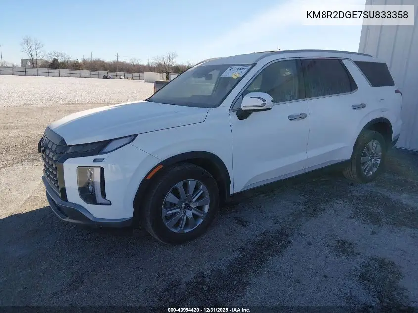 KM8R2DGE7SU833358 2025 Hyundai Palisade Sel