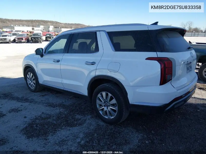 KM8R2DGE7SU833358 2025 Hyundai Palisade Sel