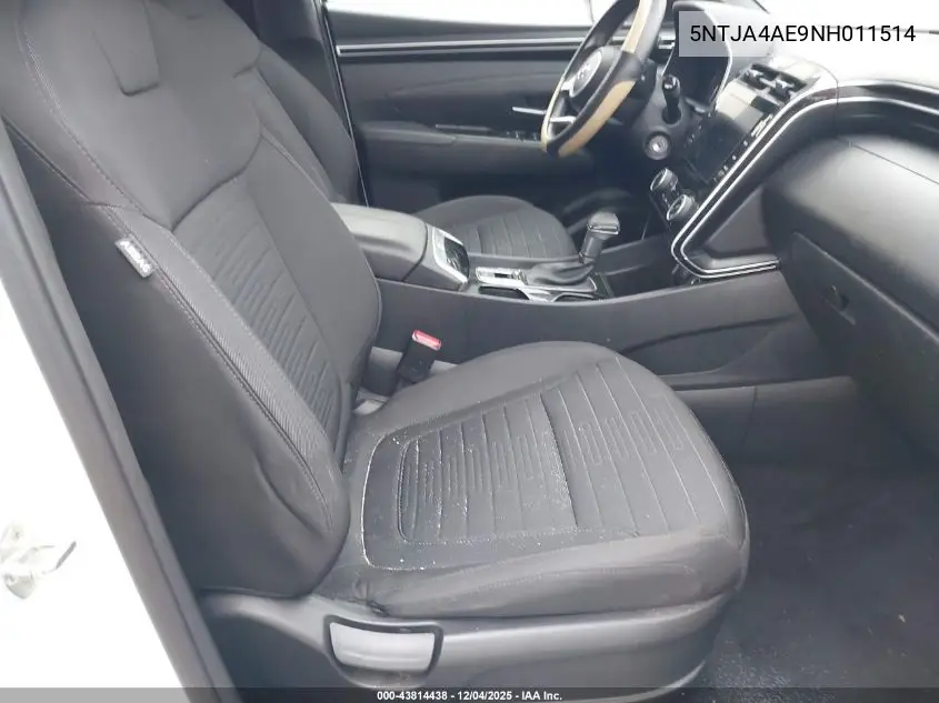 5NTJA4AE9NH011514 2022 Hyundai Santa Cruz Se