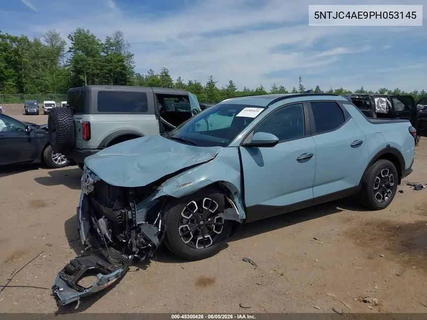2023 Hyundai Santa Cruz Sel VIN: 5NTJC4AE9PH053145 Lot: 45300426