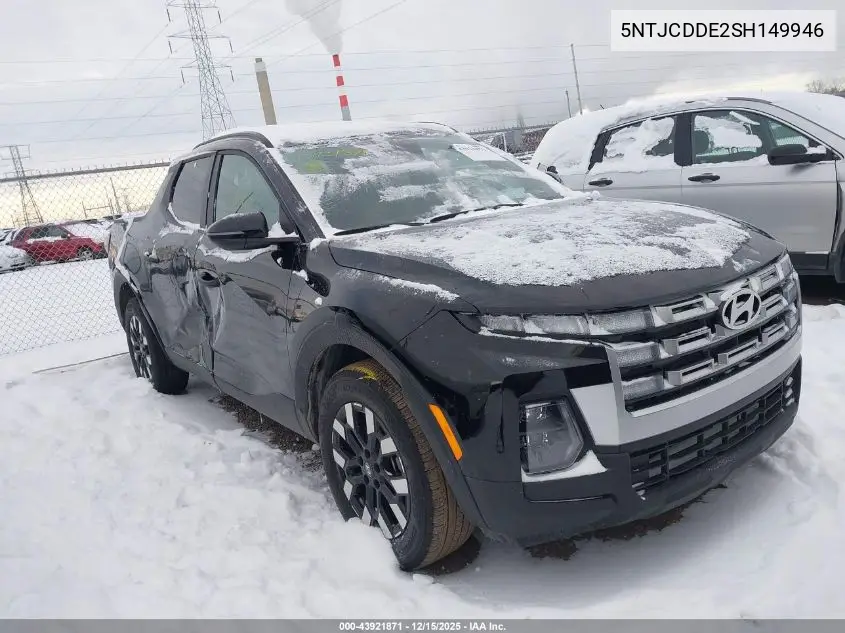 5NTJCDDE2SH149946 2025 Hyundai Santa Cruz Sel Activity