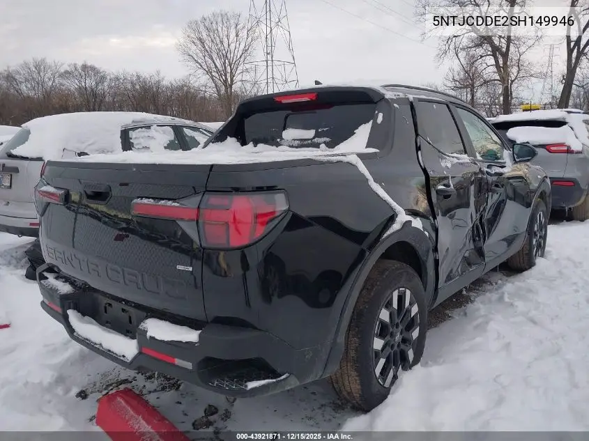 5NTJCDDE2SH149946 2025 Hyundai Santa Cruz Sel Activity