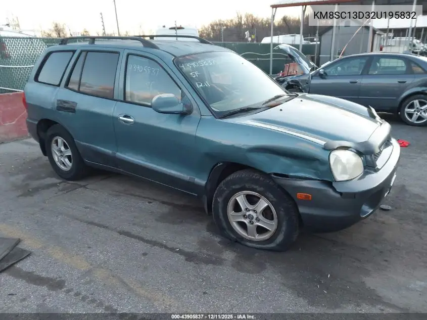 KM8SC13D32U195832 2002 Hyundai Santa Fe Gls/Lx