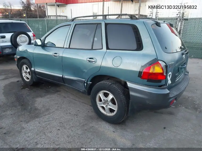 KM8SC13D32U195832 2002 Hyundai Santa Fe Gls/Lx