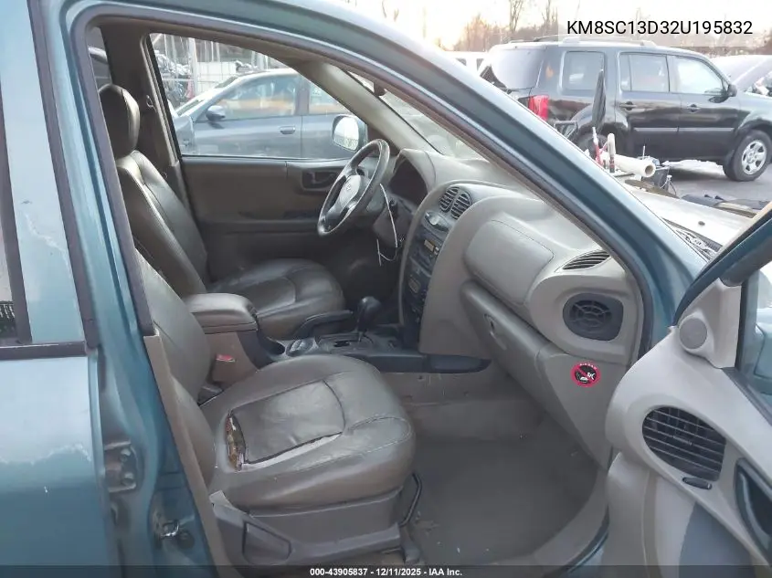 KM8SC13D32U195832 2002 Hyundai Santa Fe Gls/Lx