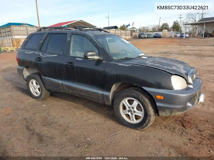 KM8SC73D33U422621 2003 Hyundai Santa Fe Gls/Lx