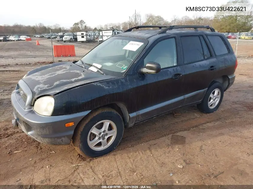 KM8SC73D33U422621 2003 Hyundai Santa Fe Gls/Lx