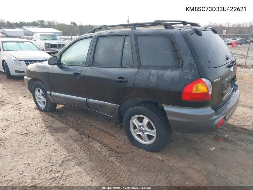 KM8SC73D33U422621 2003 Hyundai Santa Fe Gls/Lx