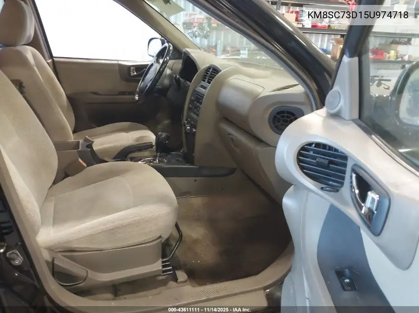 KM8SC73D15U974718 2005 Hyundai Santa Fe Gls