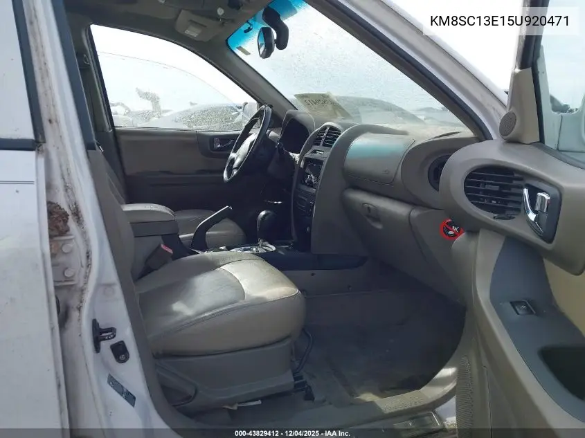 KM8SC13E15U920471 2005 Hyundai Santa Fe Gls/Lx