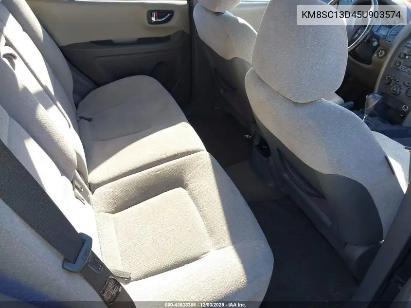 KM8SC13D45U903574 2005 Hyundai Santa Fe Gls
