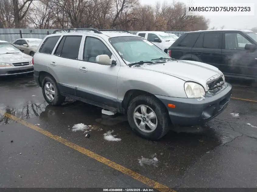 KM8SC73D75U937253 2005 Hyundai Santa Fe Gls