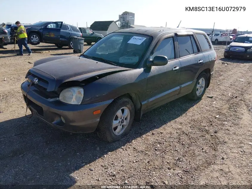 KM8SC13E16U072979 2006 Hyundai Santa Fe Gls/Limited