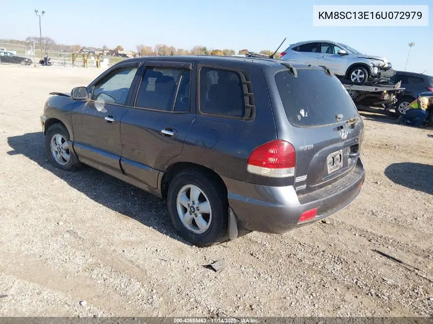 KM8SC13E16U072979 2006 Hyundai Santa Fe Gls/Limited