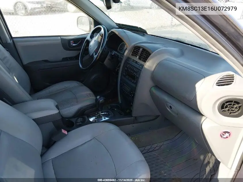 KM8SC13E16U072979 2006 Hyundai Santa Fe Gls/Limited