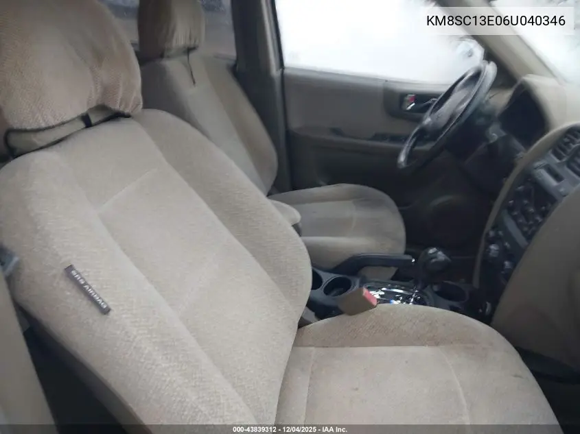 KM8SC13E06U040346 2006 Hyundai Santa Fe Gls/Limited