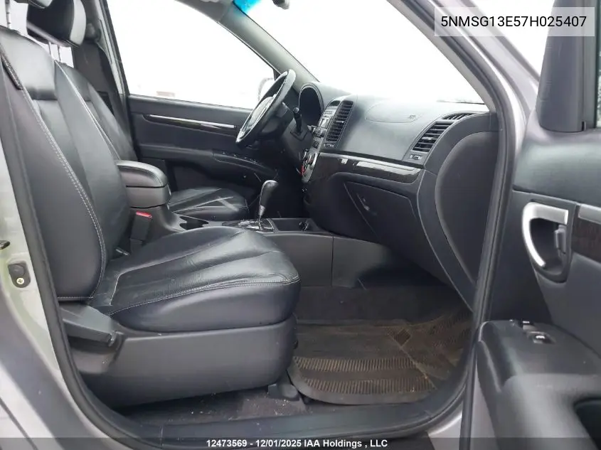 5NMSG13E57H025407 2007 Hyundai Santa Fe Gl