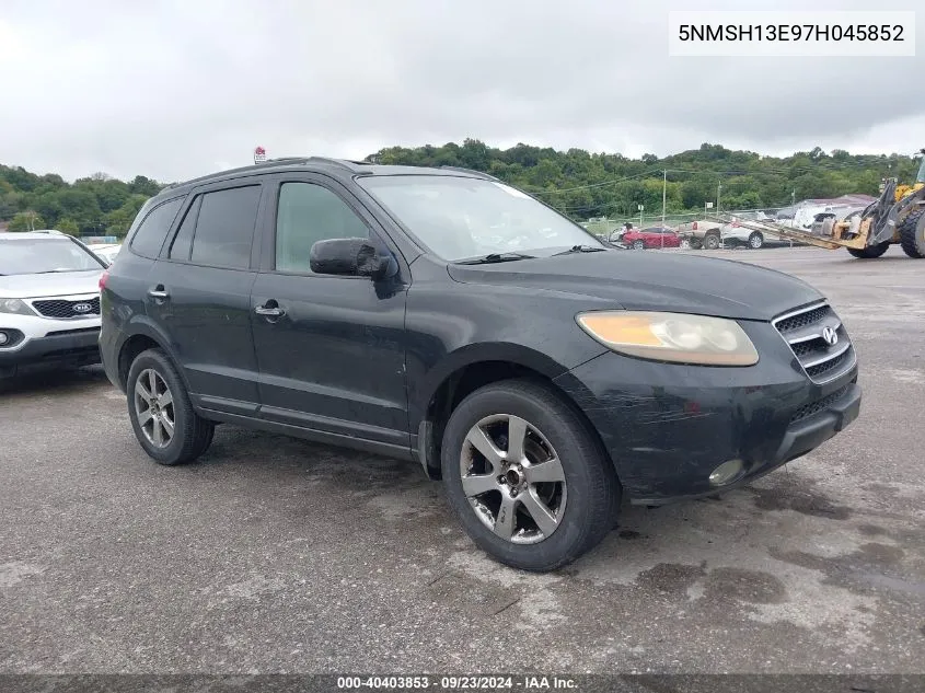 5NMSH13E97H045852 2007 Hyundai Santa Fe Limited/Se