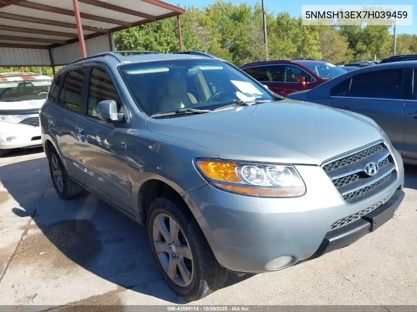 5NMSH13EX7H039459 2007 Hyundai Santa Fe Limited/Se