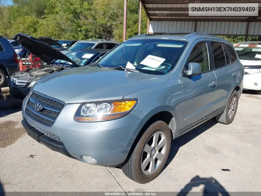 5NMSH13EX7H039459 2007 Hyundai Santa Fe Limited/Se