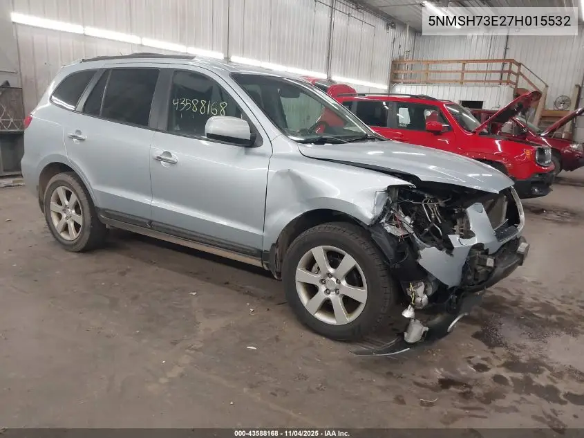 5NMSH73E27H015532 2007 Hyundai Santa Fe Limited/Se